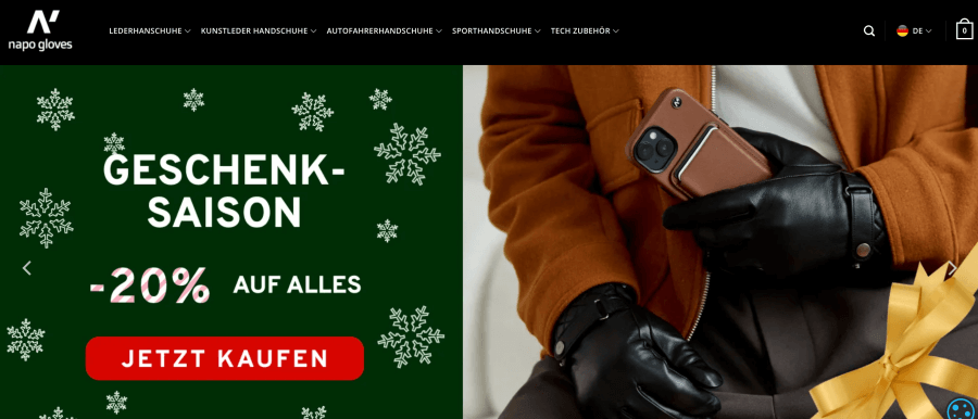 napogloves Online shop